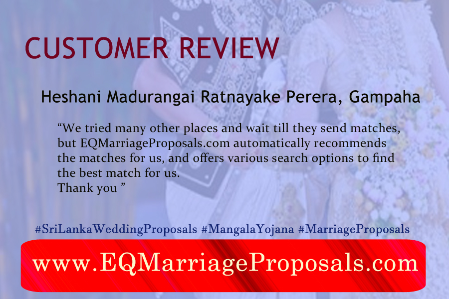 Proposal Marriage Sri Lanka